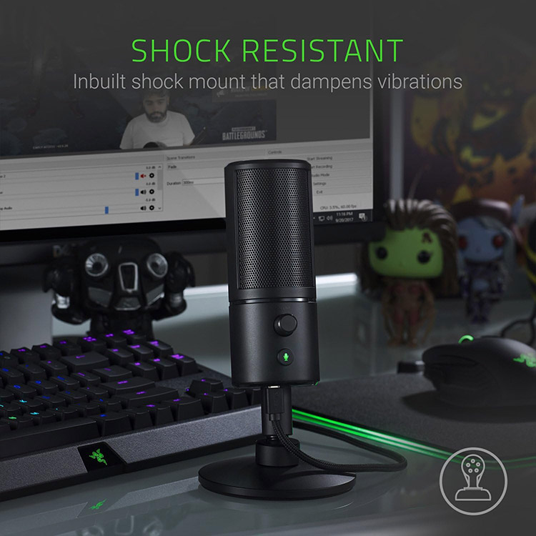 خرید میکروفون Razer Seiren X مشکی